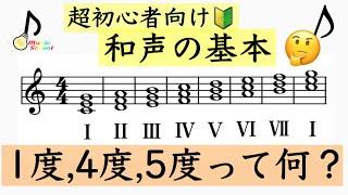 【和声の基本】Ⅰ、Ⅳ、Ⅴって何？【音大卒が教える】