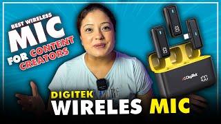 Unbelievable Sound Quality! Best wireless mic for Outdoor | Digitek Mic DWM 105 Review & Test