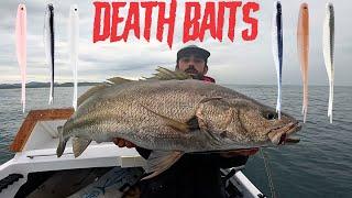 CATCHING BIG JEWFISH ON OUR NEW SOFT PLASTICS!