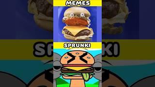 Sprunki incredibox Mr.Burger, Coiny, Ballsy, Firecy vs Memes