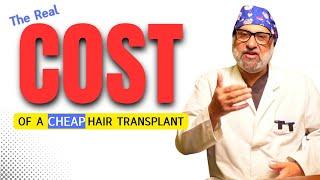 Hair transplant in India | The REAL Cost !