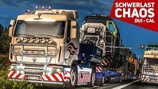 ETS 2: Schwerlast Multiplayer #1: Der ABSOLUTE WAHNSINN! | Low Power Schwerlast | Duisburg - Calais