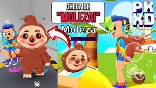 PK XD EVOLUÍ O PET MOLEZA NO NÍVEL MÁXIMO MONTARIA! PETER GAMES