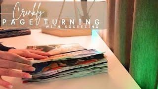 ⏰ ASMR 4 Hours of Crinkly Page Turning for Sleep and Relaxation - No Talking