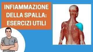 Infiammazione tendini della spalla: due esercizi utili