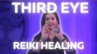 Powerful third eye chakra Reiki coordinating healing#reiki #reikihealing