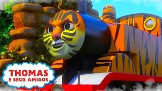 Thomas e Seus Amigos | Problema com Tigre (Índia) e mais! | Compilação | Momentos