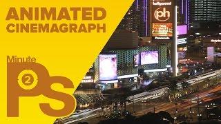 How to Create a Cinemagraph in Photoshop #MinutePhotoshop