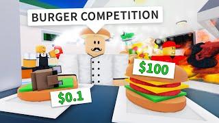 ️ADMIN️ ROBLOX Cook Burgers: Make Burgers And Win Money 