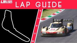 Monza Lap Guide - Le Mans Ultimate (Hypercar)