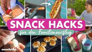 Picknick Hacks 2 Go | Familienausflug | Outdoor | Mom Hacks | Snack Hacks | mamiblock