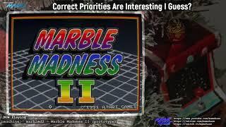 Marble Madness II / Marble Madness 2 (Atari prototype arcade game) is now playable in MAME
