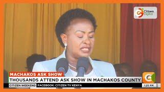 Governor Wavinya Ndeti officially opens ASK show in Machakos Couty