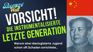 Letzte Generation: Achtung, eine neue instrumentalisierte Jugend!