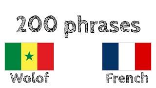 200 phrases - Wolof - Français