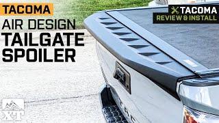 2016-2022 Tacoma Air Design Tailgate Spoiler Review & Install