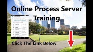 Process Server Salary $800 Per Day with Process Server Training.