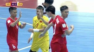 Hightlight Futsal Việt Nam vs Timor Leste| AFF Futsal Championship Thailand 2024