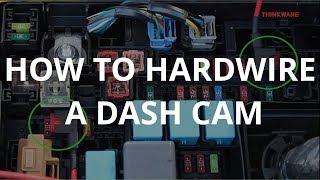 How to Hardwire a Dash Cam