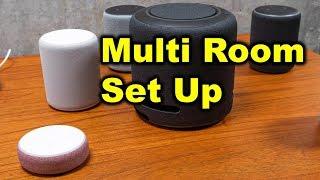 HOW TO SET UP MULTIROOM ECHO SPEAKERS