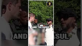 Christian Is Obsessed With Muhammad ﷺ | Hashim | Speakers Corner