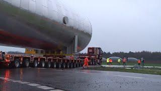 Schwertransport in Sögel umgekippt: Super-Gau mit Vorgeschichte