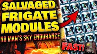 No Man's Sky ENDURANCE How To Get SALVAGED FRIGATE MODULE FAST!