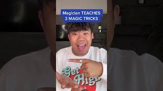 Learn 3 EASY Magic Tricks!!