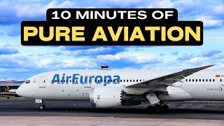 10 Minutes of Thrilling #Airplane Spotting at #Madrid #Barajas #Airport!