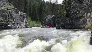 Dagger Falls on the Middle Fork of the Salmon River June 3rd 2020 at 4 1/2 feet