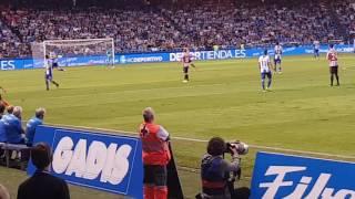 Momentos de la Primera Parte del Depor -Athletic en riazor