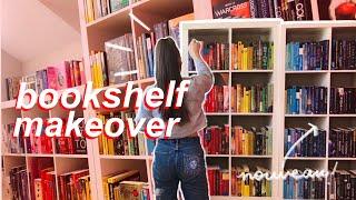 J'AI UNE NOUVELLE BIBLIOTHÈQUE! | bookshelf makeover | annelitterarum