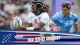 Highlights Rugby: USA vs Uruguay 33-17 | Juegos Olímpicos París 2024 | Telemundo Deportes