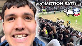 DERBY COUNTY 1-0 BOLTON WANDERERS *vlog* | ELECTRIC ATMOSPHERE AND A HUGE WIN