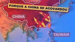 Como a China ficou com muito medo de invadir Taiwan