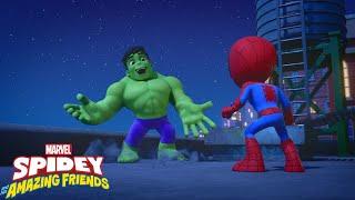  A Helping Hulk | Marvel's Spidey and His Amazing Friends | Disney Kids
