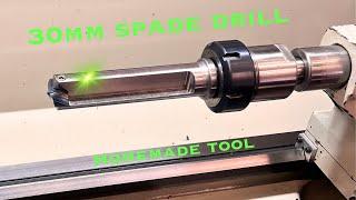 Homemade 30mm Spade Drill