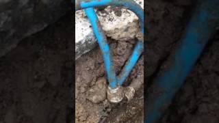 Affinity Water pipe leaking