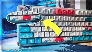 When Popular Keycap Set Turns Into a Keyboard - XVX M87 Coral Sea