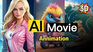 AI animation generator: create your animation 3D movie with free AI tools in 5 minutes