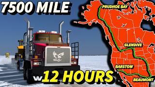 Longest Trip | Ultimate 7500-Mile Trucking Adventure Across 15 States in American Truck Simulator