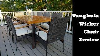 Tangkula Patio Wicker Chair Review - Fantastic!