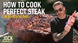 How to cook the perfect steak on hibachi grill | Jock Zonfrillo