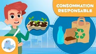 Consommation responsable pour enfants - Les trois R : réduire, réutiliser et recycler