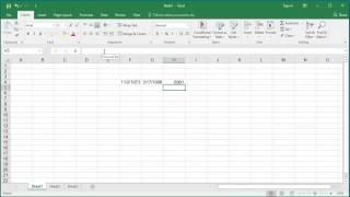 How to Calculate Number of Days or Months or Years between two Dates in Excel 2016