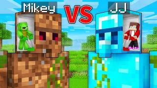 JJ's RICH Golem vs Mikey's POOR Golem Survive Battle in Minecraft - Maizen
