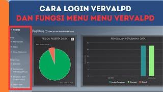 CARA LOGIN VERVALPD DAN FUNGSI MENU DI VERVAL PD