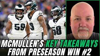 John McMullen's FULL RECAP of Eagles Preseason Game vs. Patriots! Key Takeaways, Best Players & more