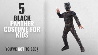 Top 10 Black Panther Costume For Kids [2018]: Rubie's Costume Captain America: Civil War Deluxe