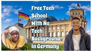 How I Changed To Tech As A Student In Germany /Free Enrollment In Tech sch With No Tech Background